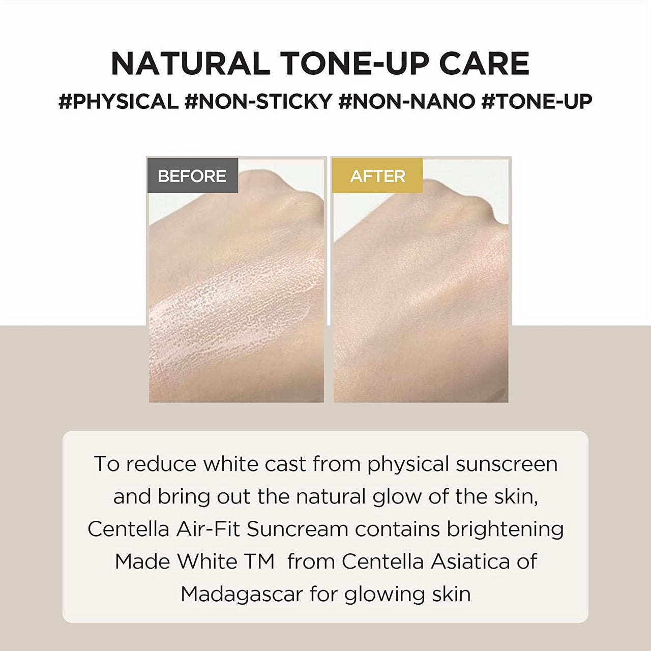 [SKIN1004] Madagascar Centella Air-Fit Suncream Plus SPF 50 PA++++