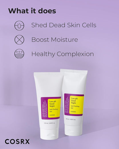 COSRX Low pH Good Night Soft Peeling Gel (4.05oz)