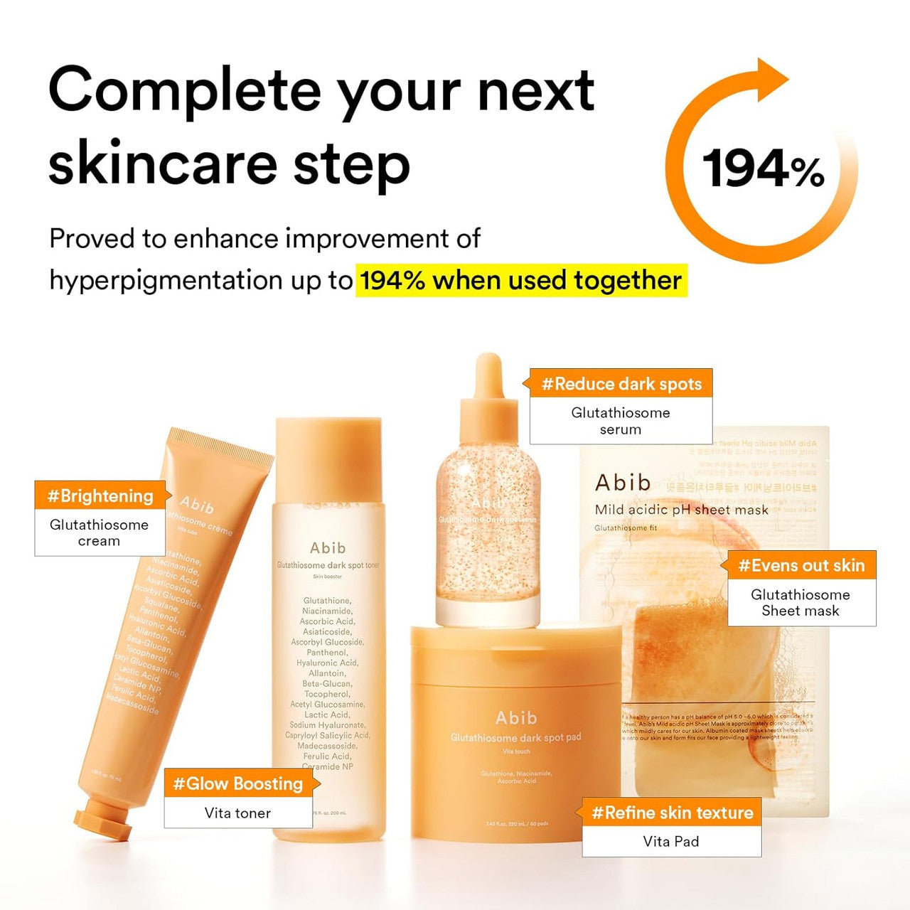 [Abib] Glutathiosome Creme Vita Tube (2.53 oz)