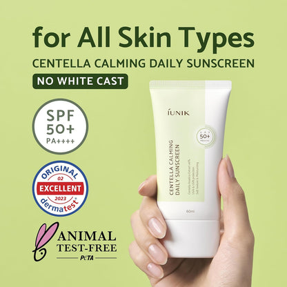 IUNIK Centella Calming Daily Sunscreen (2.02 oz)