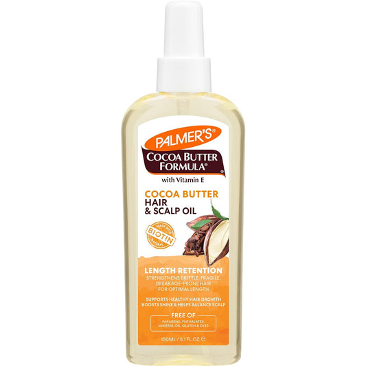 Palmers Cocoa Butter & Biotin Length Retention Hair and Scalp Oil (5.1 oz)