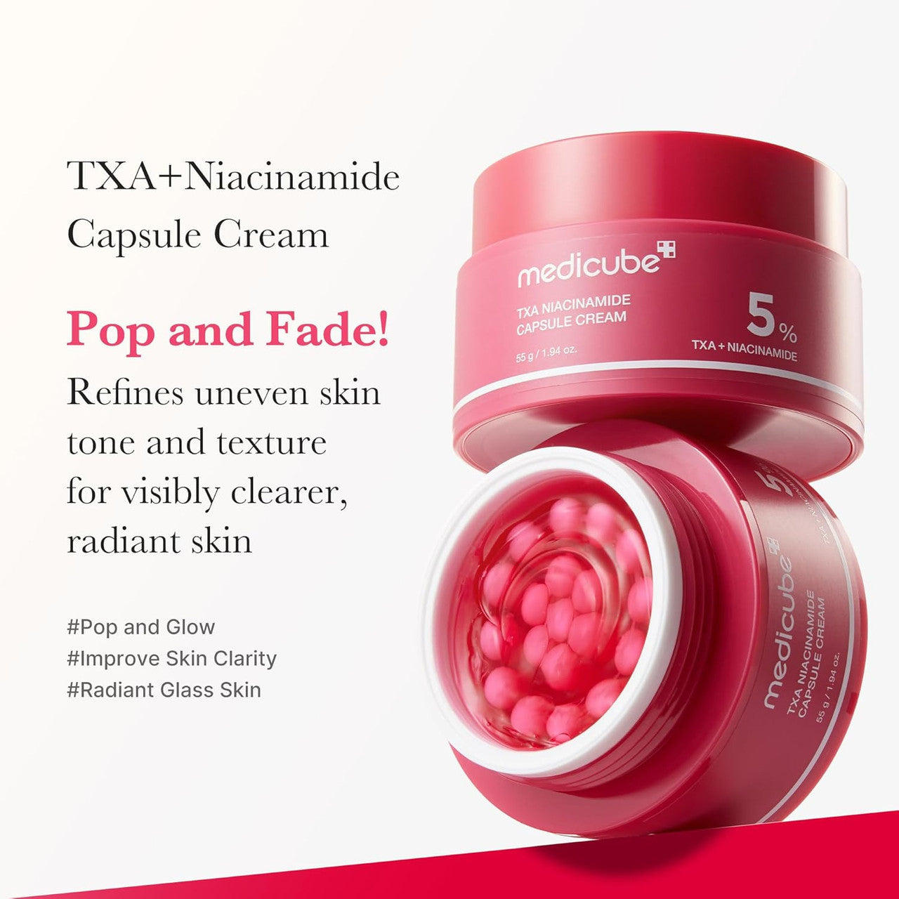 MEDICUBE TXA Niacinamide Capsule Cream (1.94oz)
