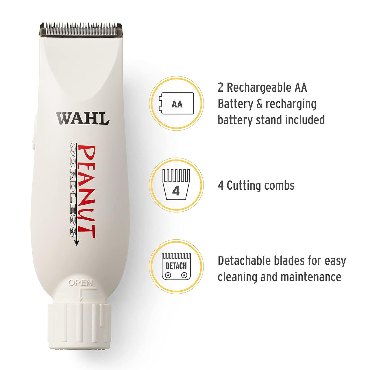 WAHL Professional Cordless Peanut Clipper/Trimmer