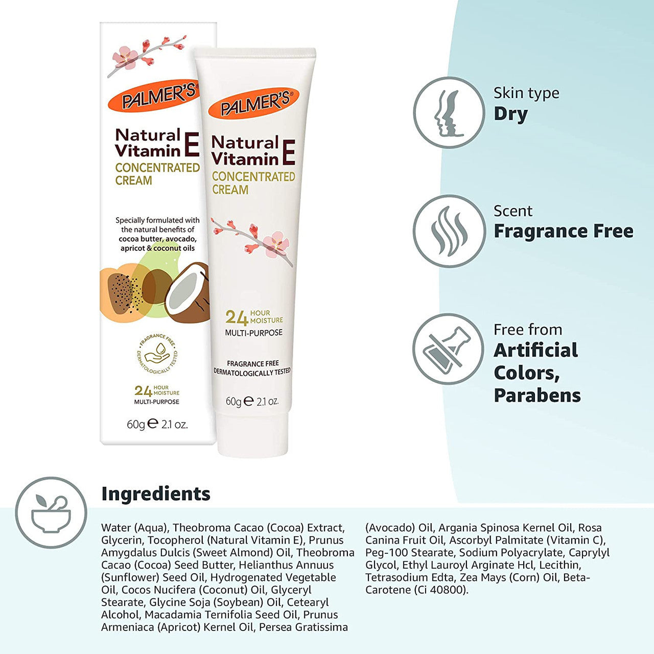 Palmer's Natural Vitamin E Concentrated Cream
