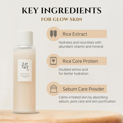 [BEAUTY OF JOSEON] Glow Replenishing Rice Milk Toner (5.07 oz)