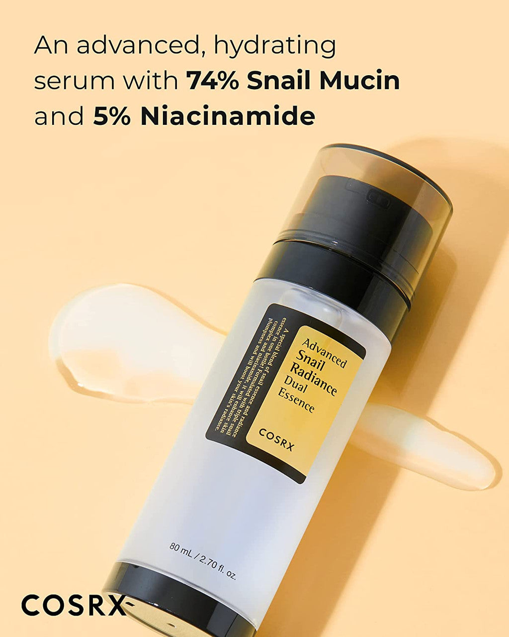 COSRX Advanced Snail Radiance Dual Essence (2.7 oz)