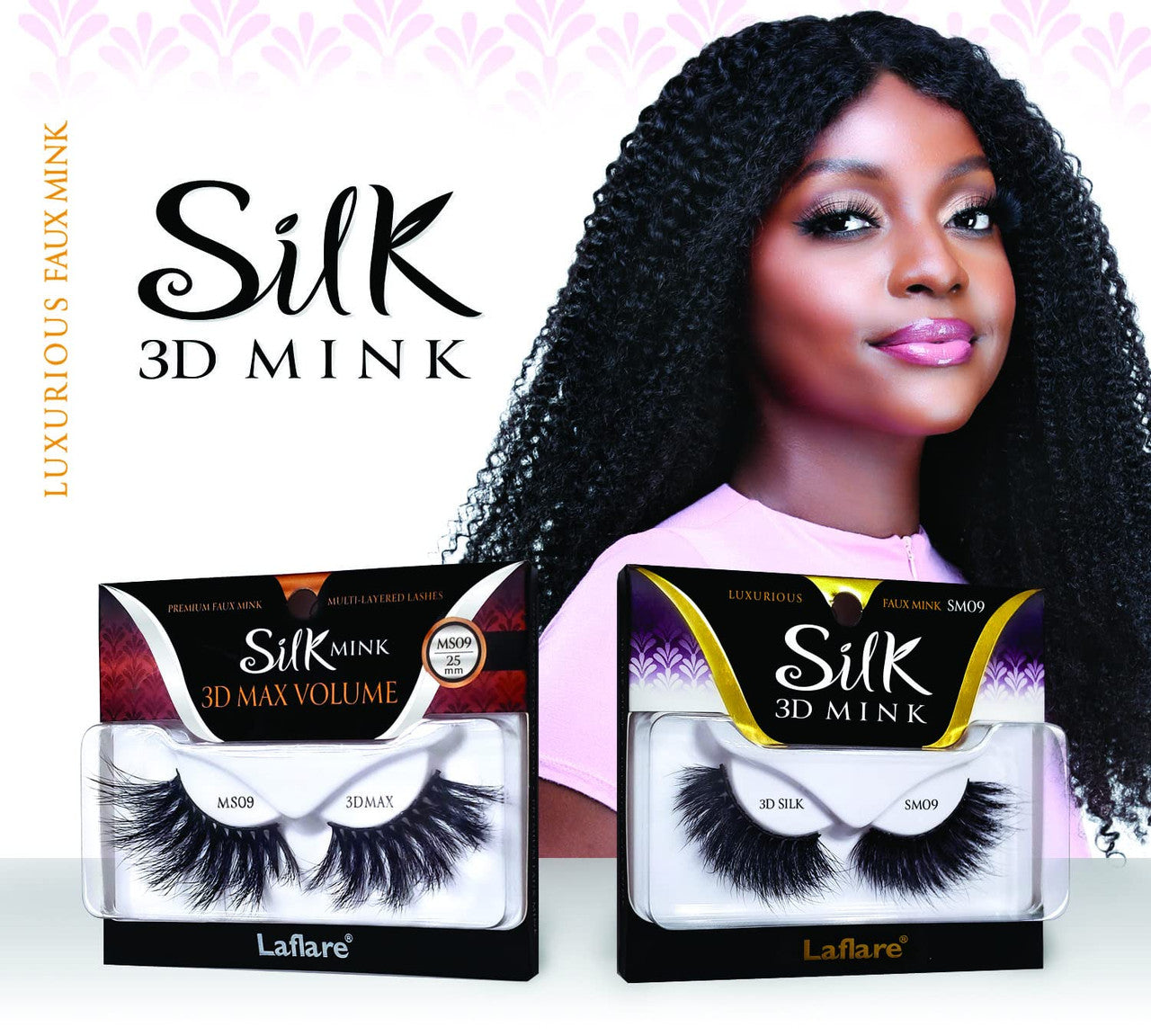 Laflare Premium Faux Mink Silk 3D Mink