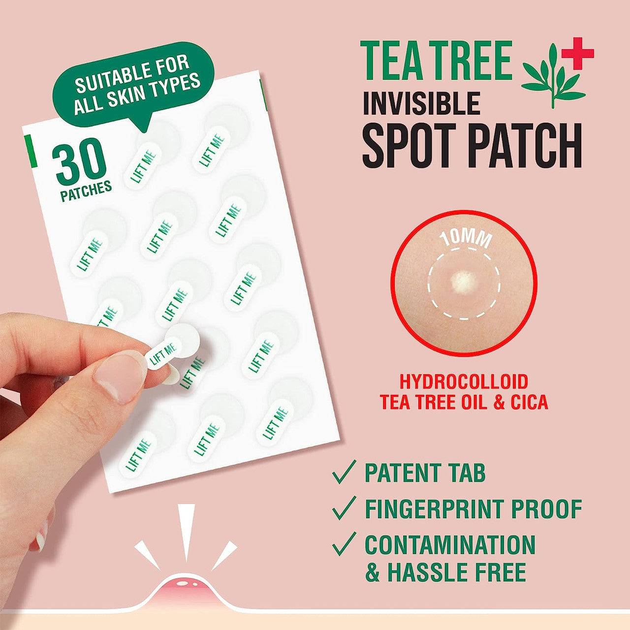 KISS Tea Tree Invisible Spot Patch