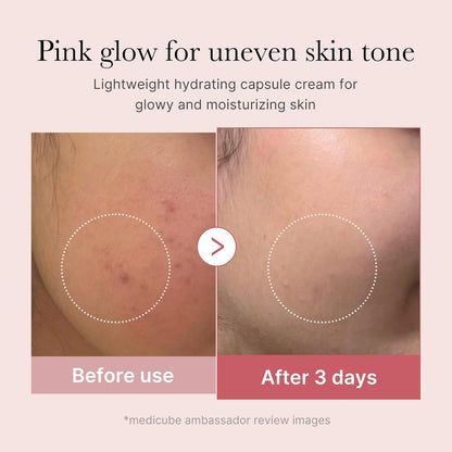 MEDICUBE Salmon DNA PDRN Pink Collagen Capsule Cream (1.94 oz)