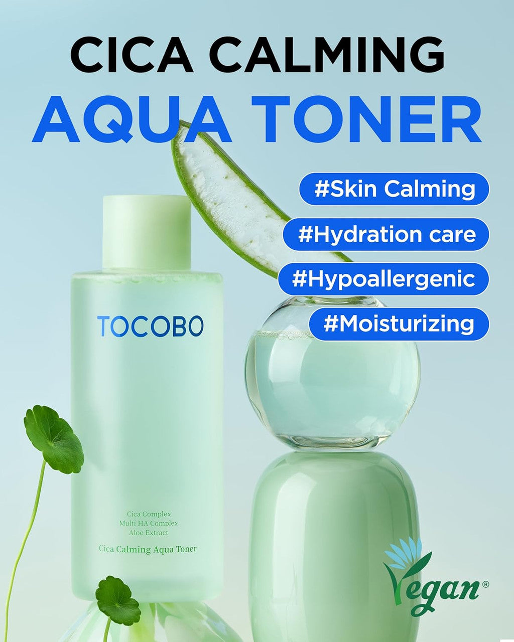 TOCOBO Cica Calming Aqua Toner (6.76oz)