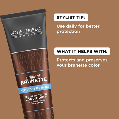 John Frieda Brilliant Brunette Multi-Tone Revealing Color Protecting Conditioner