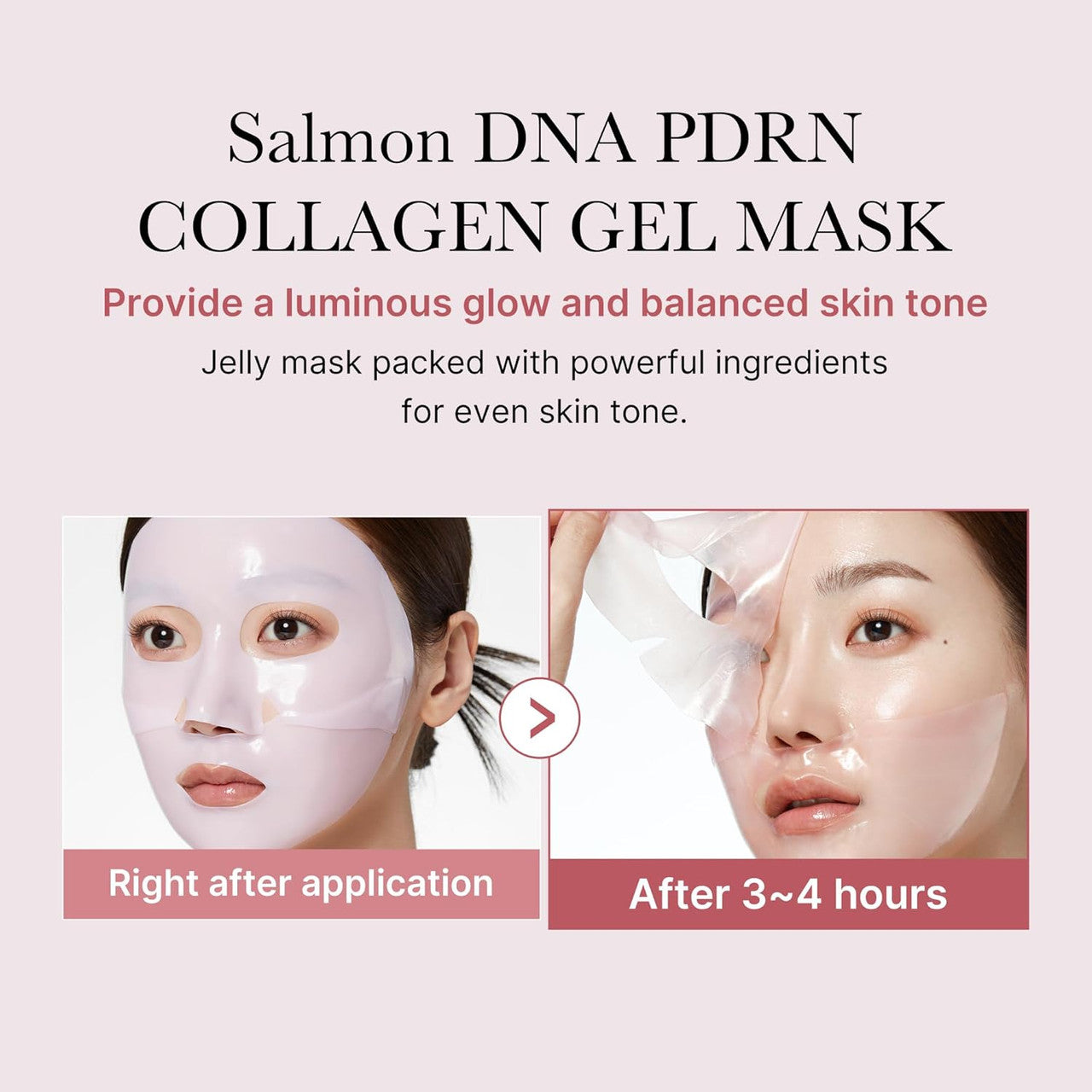 MEDICUBE Salmon DNA PDRN Pink Collagen Jelly Gel Mask (1 sheet)