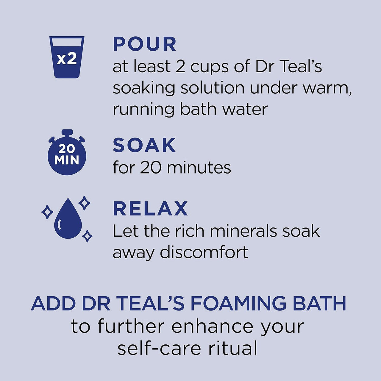 Dr Teal's Pure Epsom Salt Soak