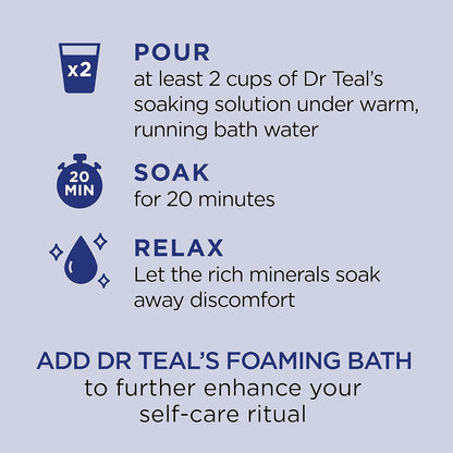 Dr Teal's Pure Epsom Salt Soak