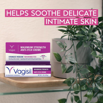 VAGISIL Maximum Strength Feminine Anti-Itch Cream - Regular