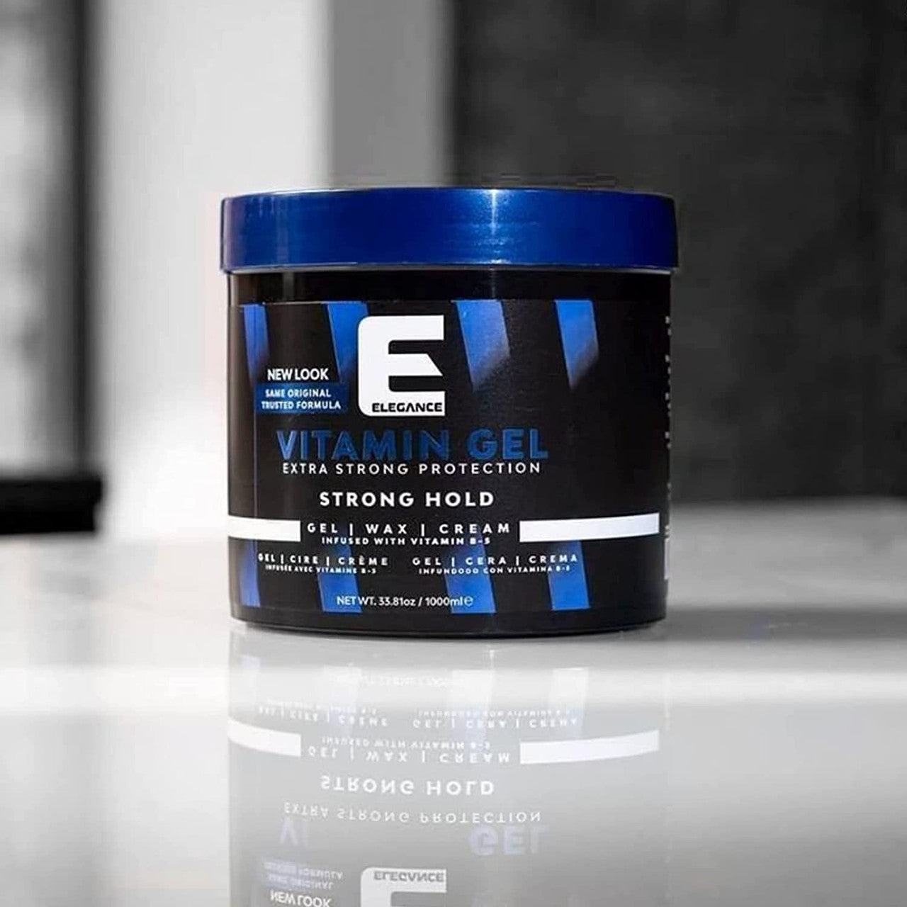 E Elegance Vitamin Pro-VB5 Hair Styling Gel Strong Hold