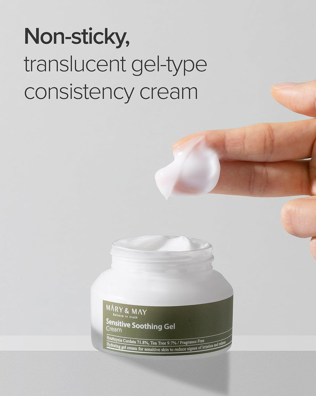 MARY & MAY Sensitive Soothing Gel Cream (2.46oz)