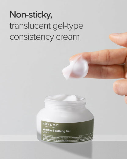MARY & MAY Sensitive Soothing Gel Cream (2.46oz)