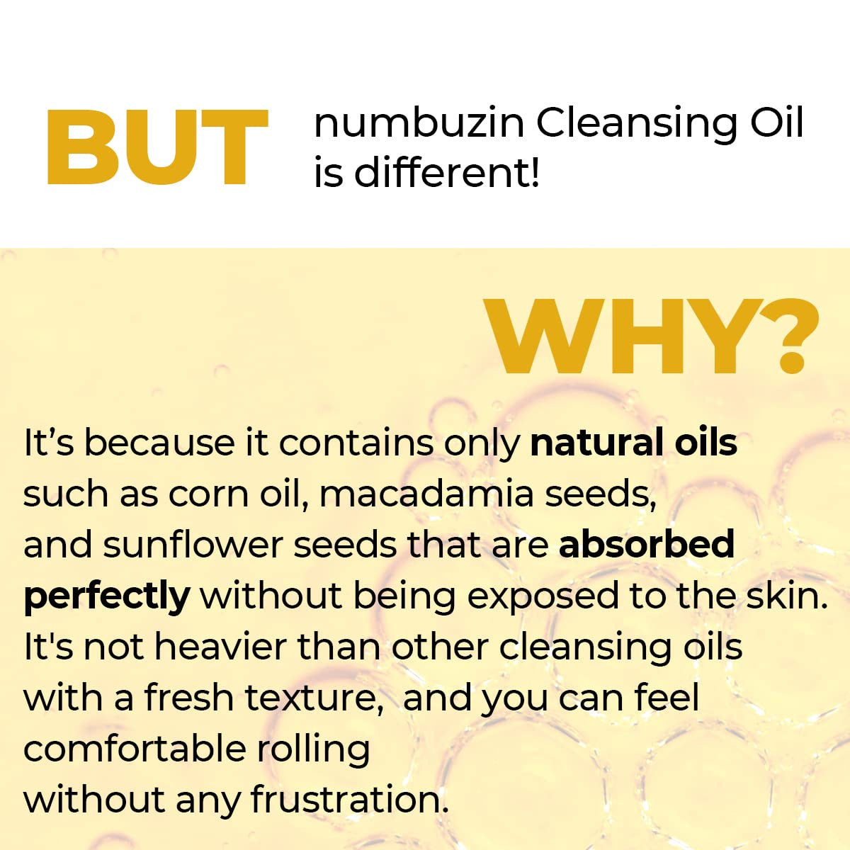 NUMBUZIN No.1 Easy Peasy Cleansing Oil (6.76 oz)