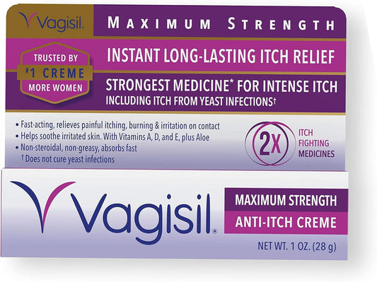 VAGISIL Maximum Strength Feminine Anti-Itch Cream - Regular
