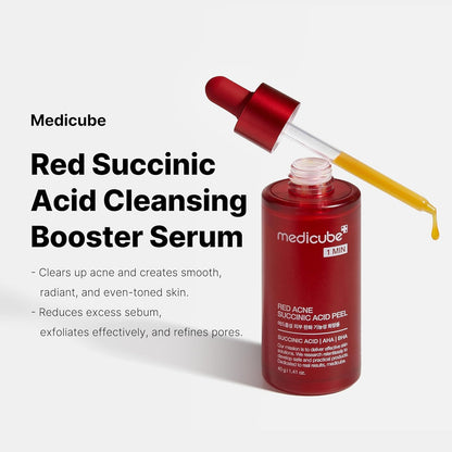 MEDICUBE 21% Red Succinic Acid Peel (1.41oz)