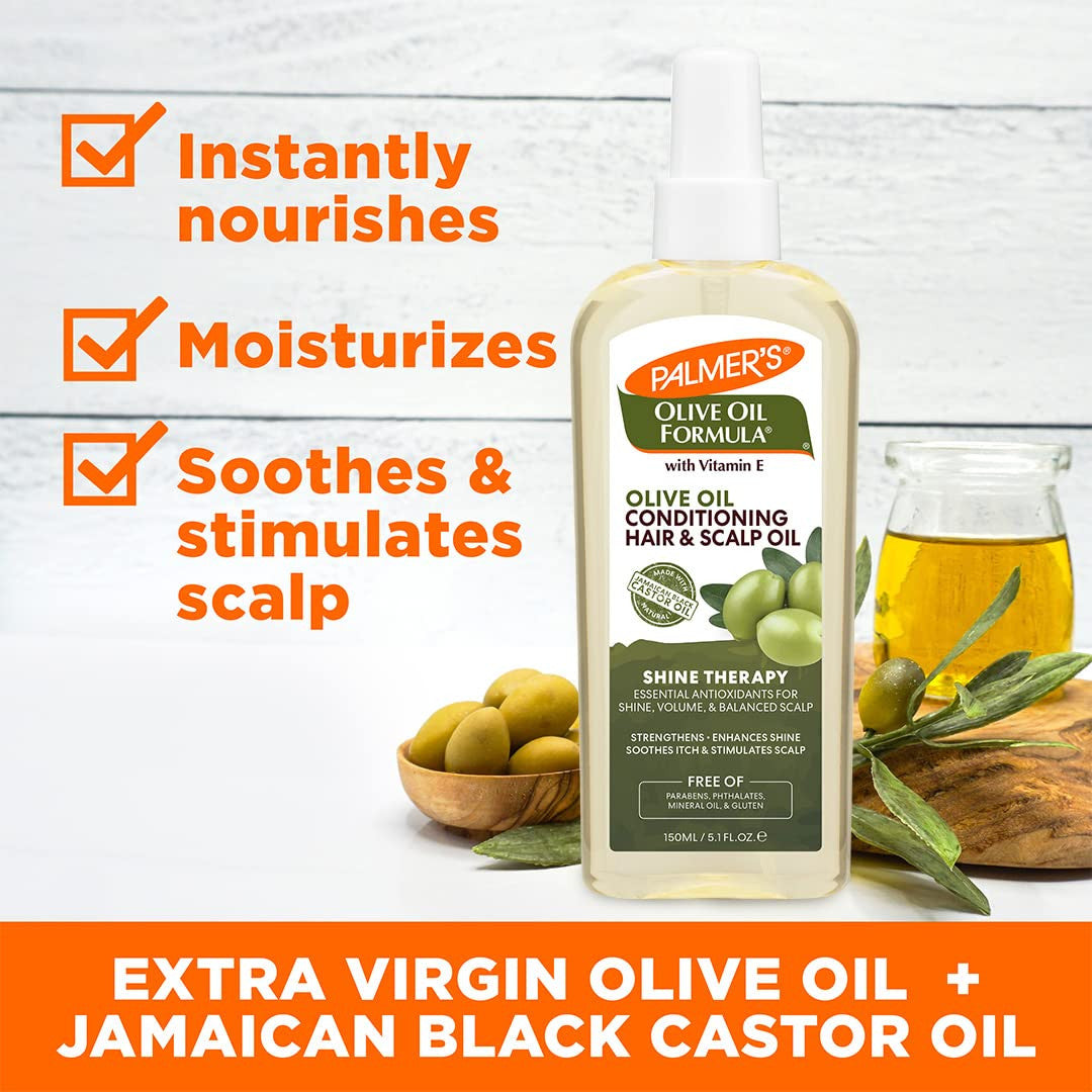 Palmer's Olive Oil Formula Shine Therapy Hair & Scalp Oil (5.1 oz)