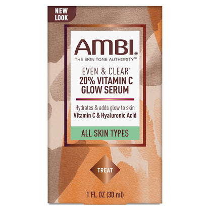 Ambi Even & Clear Vitamin C Infused Glow Serum (1 oz)