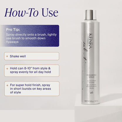 KENRA Professional Finishing Spray 26 Maximum Hold Hairspray (10oz)