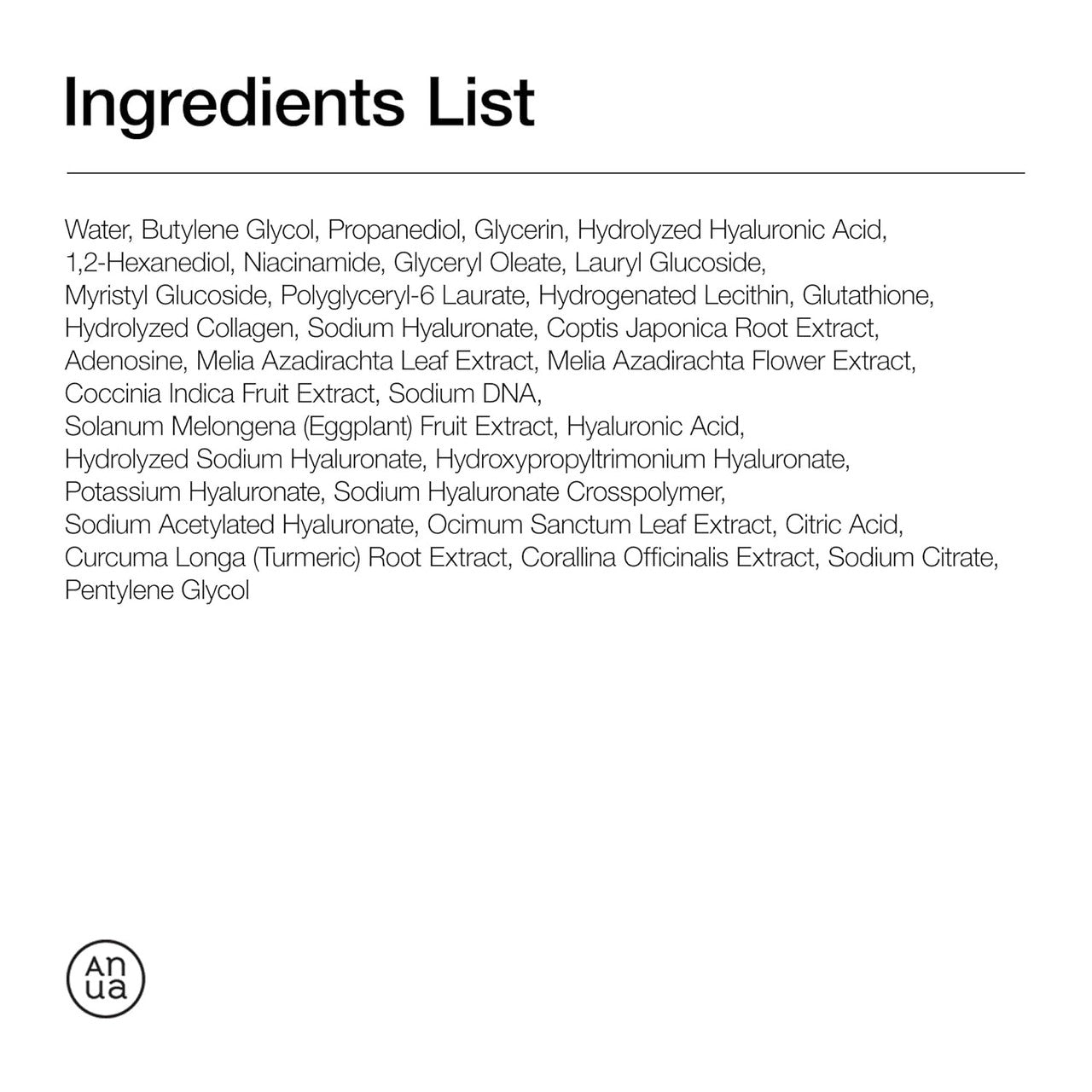 Anua PDRN Hyaluronic Acid Capsule 100 Serum(1.01oz)