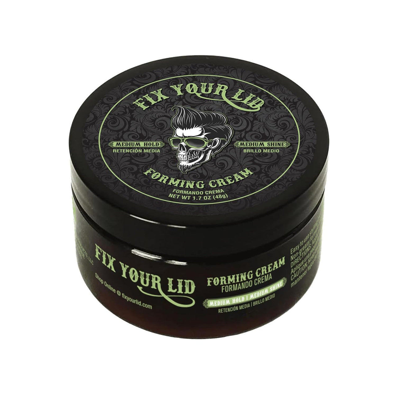 FIX YOUR LID Forming Cream - Medium Hold (3.75oz) - product image 3