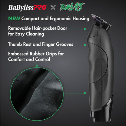 BaBylissPRO Fx Tomb45 Wireless-Charging Trimmer