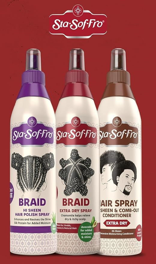 Sta-Sof-Fro Hair & Scalp Spray Comb Out Conditioner Extra Dry (8oz)