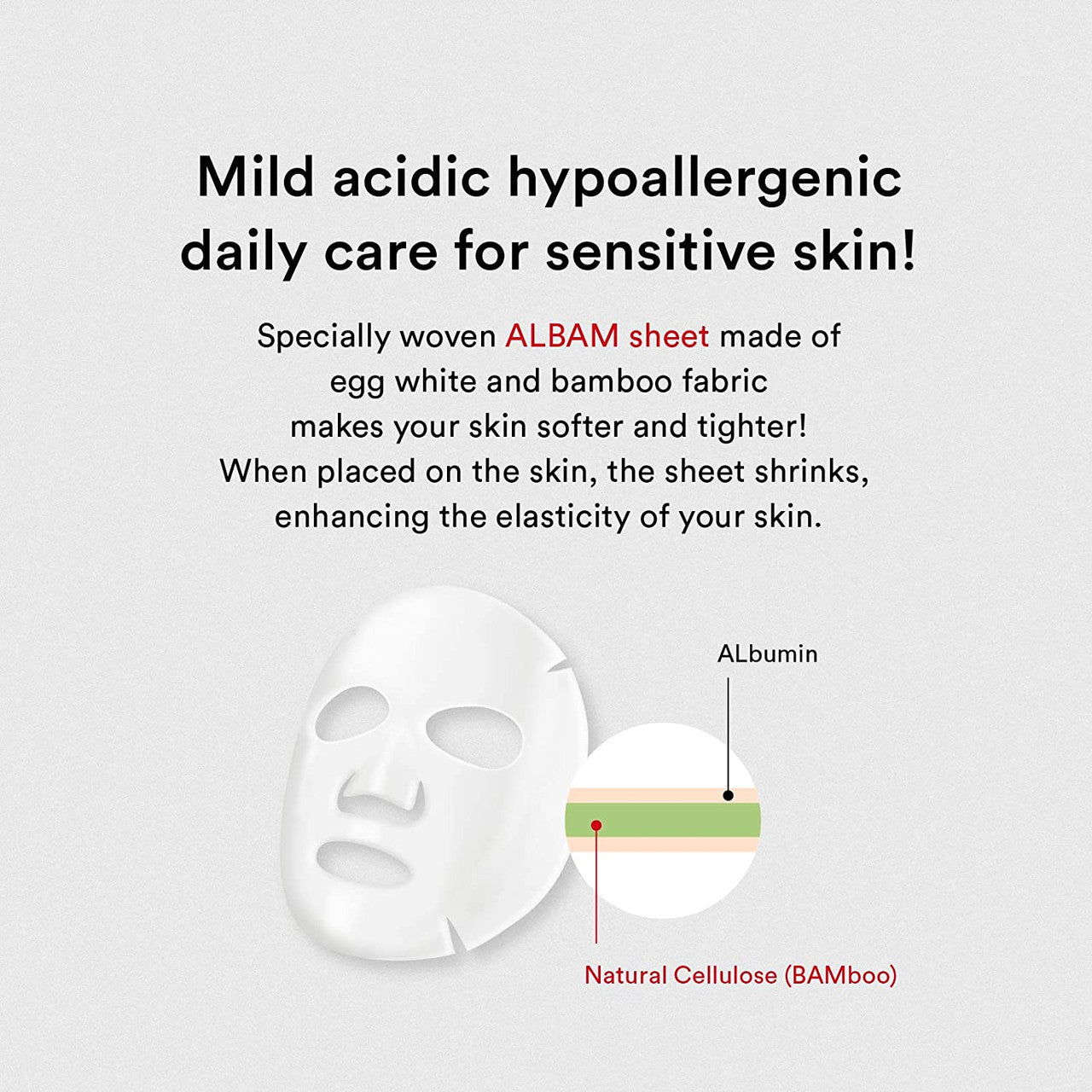 [Abib] Mild acidic pH sheet mask Heartleaf fit