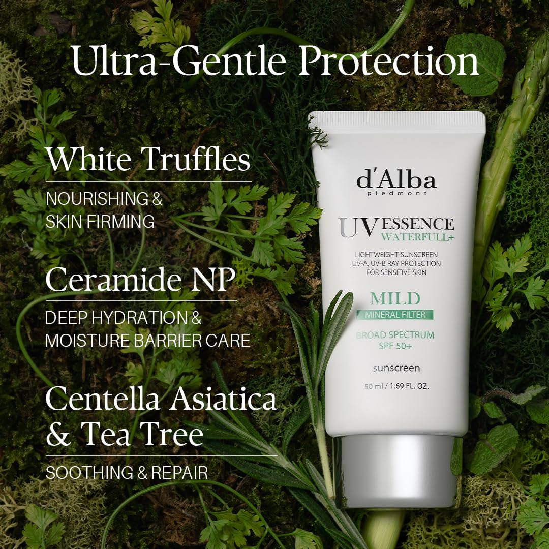 DALBA Waterfull Mild Sun Cream (1.69oz)