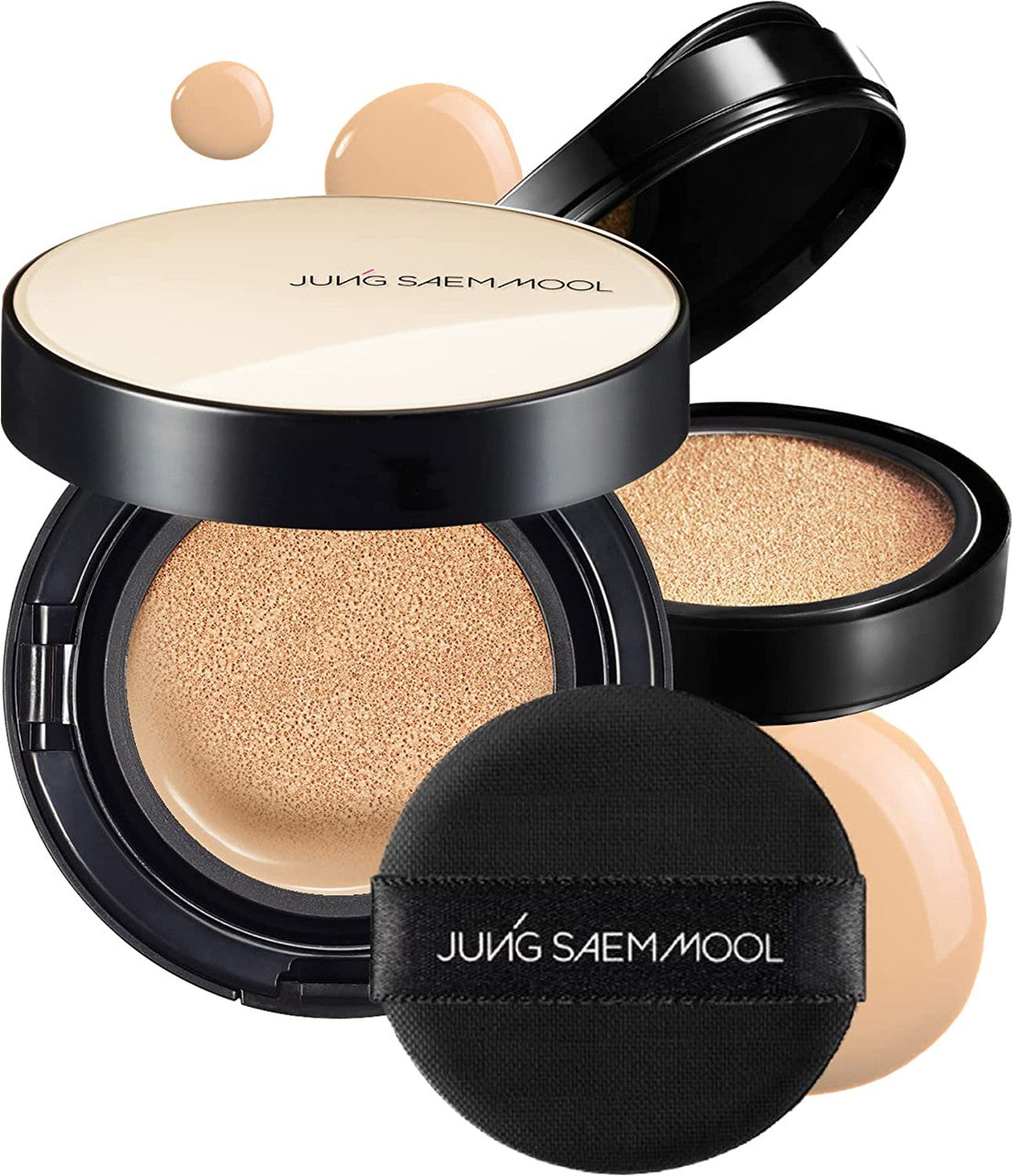 [JUNG SAEM MOOL] Essential Skin Nuder Cushion Refill Included (Fair Light)
