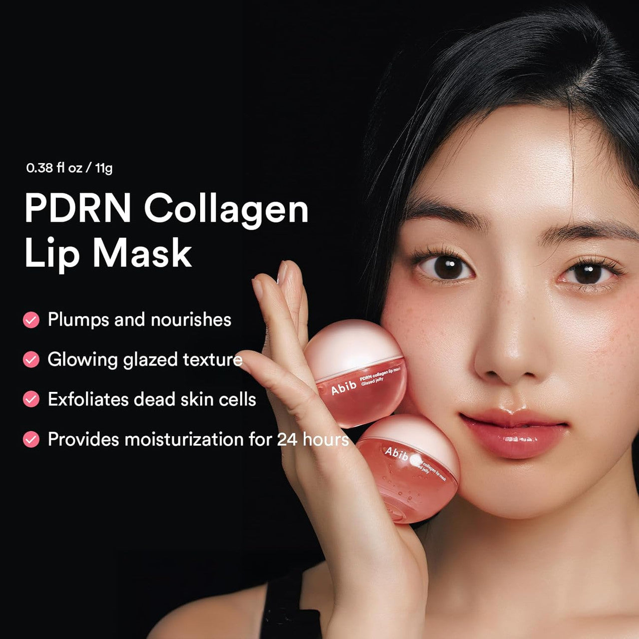[Abib] PDRN Collagen Lip Mask Glazed Jelly (0.38oz)