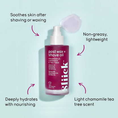 SLIICK Post Wax + Shave Oil (4oz) - product image 4