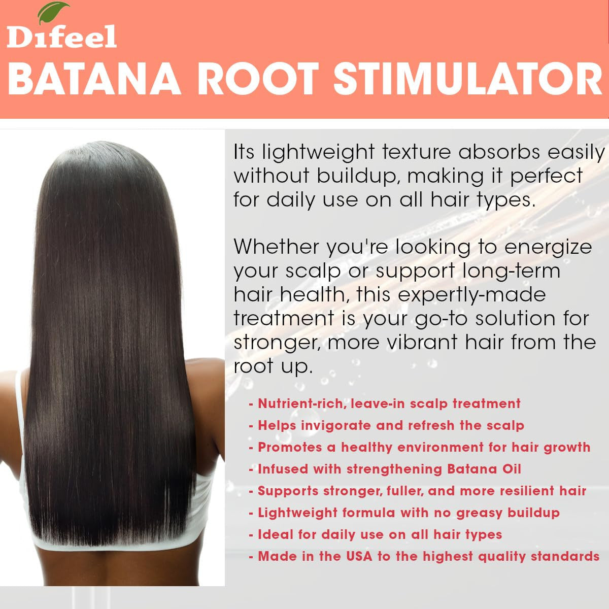 Difeel Root Stimulator Batana Oil