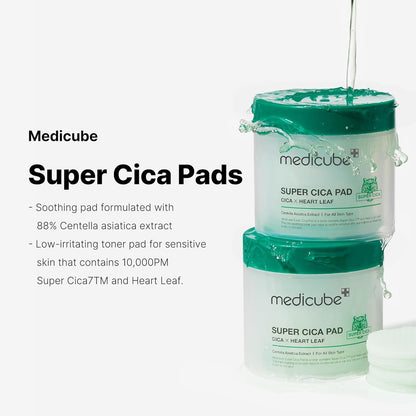 MEDICUBE Super Cica Pads (70 pads)