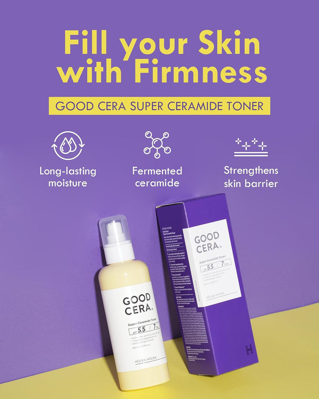 [Holika Holika] Good Cera Super Ceramide Toner (6.08 oz)