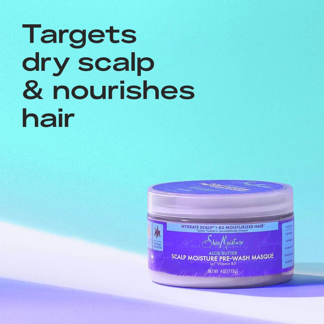 SheaMoisture Aloe Butter Scalp Moisture Pre-Wash Masque