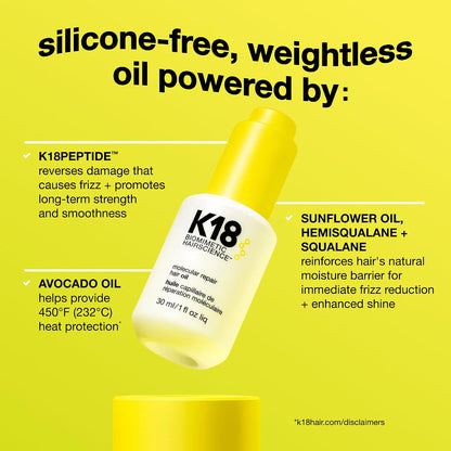 K18 Molecular Repair Hair Oil (0.34oz)