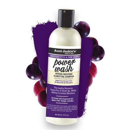 Aunt Jackie's Grapeseed Power Wash Shampoo