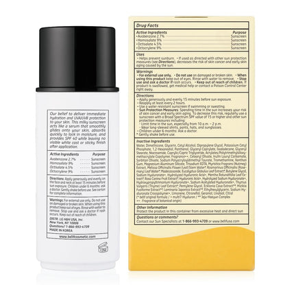 BELIF Milky Niacinamide Sunscreen SPF 40 (1.69oz)