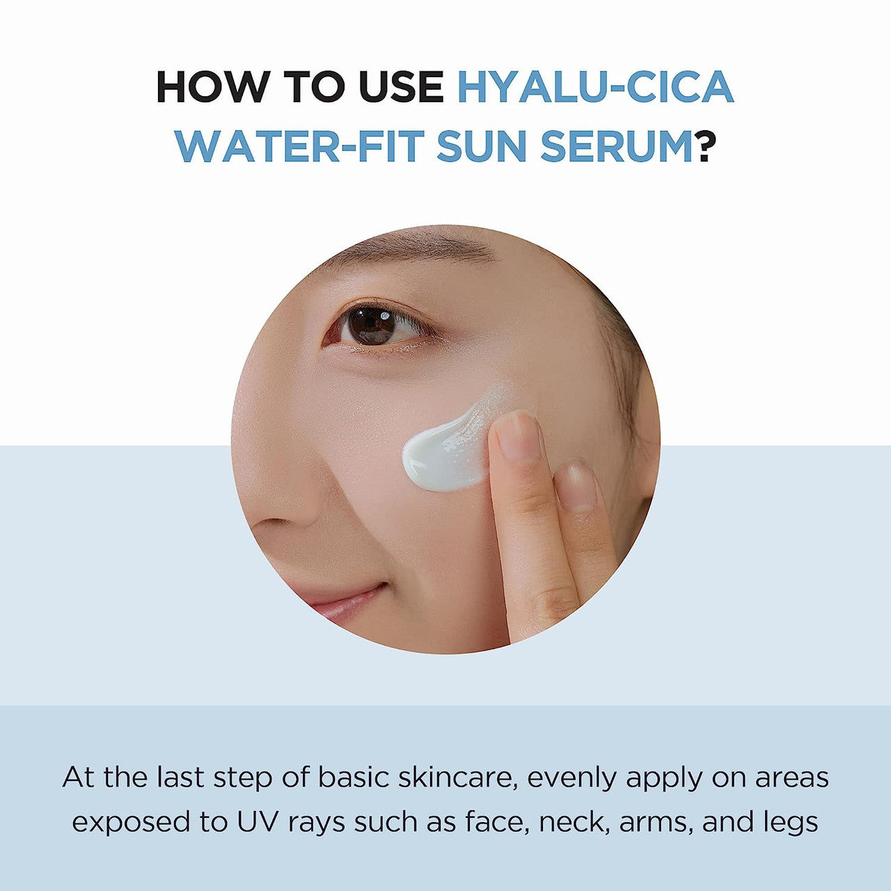 [SKIN1004] Hyalu-CICA Water-fit Sun Serum (1.69 oz)