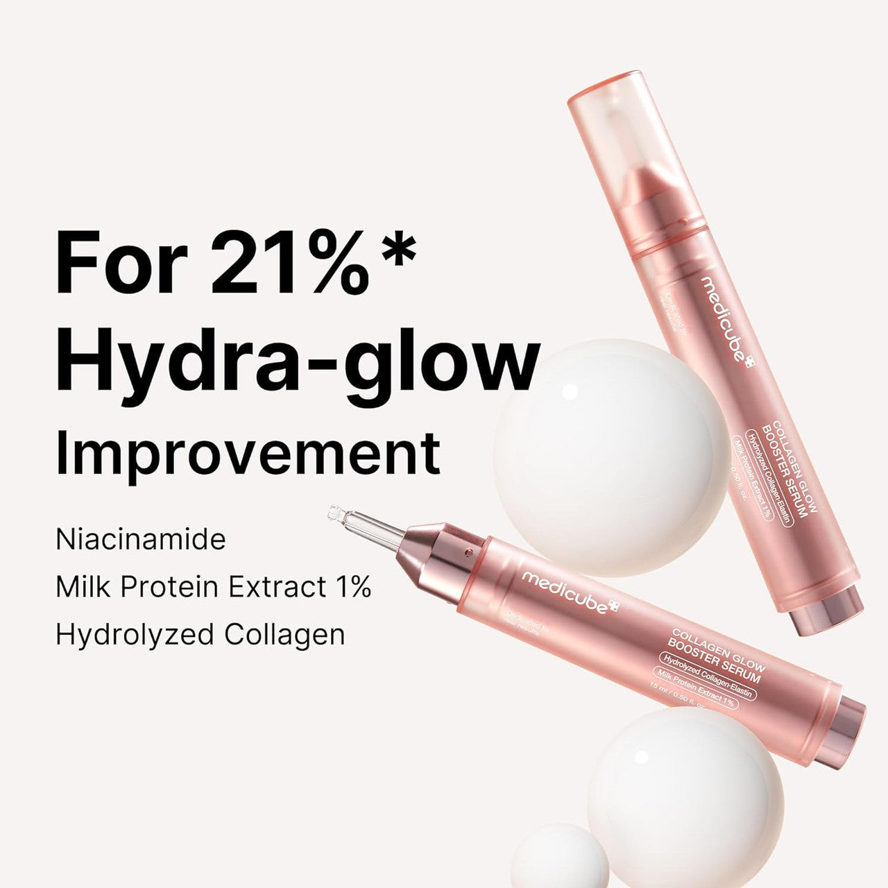 MEDICUBE Collagen Glow Booster Milk Serum (0.5oz)