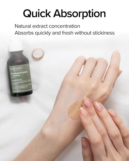MARY & MAY Houttuynia Cordata Tea Tree Serum (1.01oz)