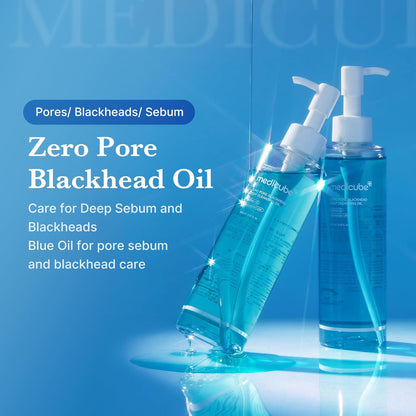 MEDICUBE Zero Pore Blackhead Deep Cleansing Oil (6.93oz)