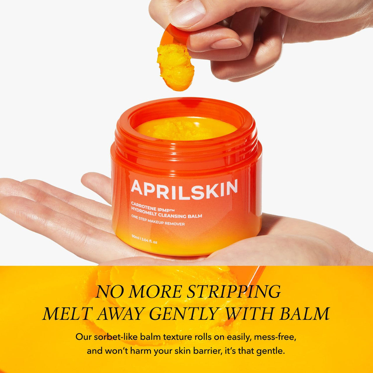 APRILSKIN Carrotene IPMP Hydromelt Cleansing Balm (3.04oz)