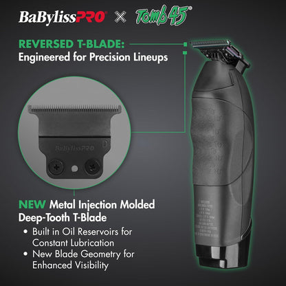 BaBylissPRO Fx Tomb45 Wireless-Charging Trimmer